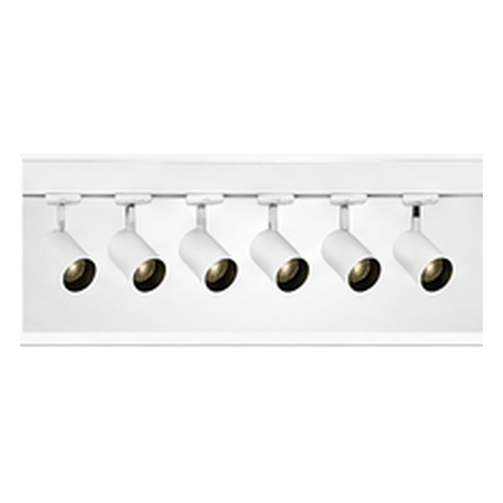 2m Dark Light track set, white track, 6 white spots
