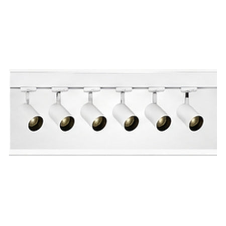 2m Dark Light track set, white track, 6 white spots
