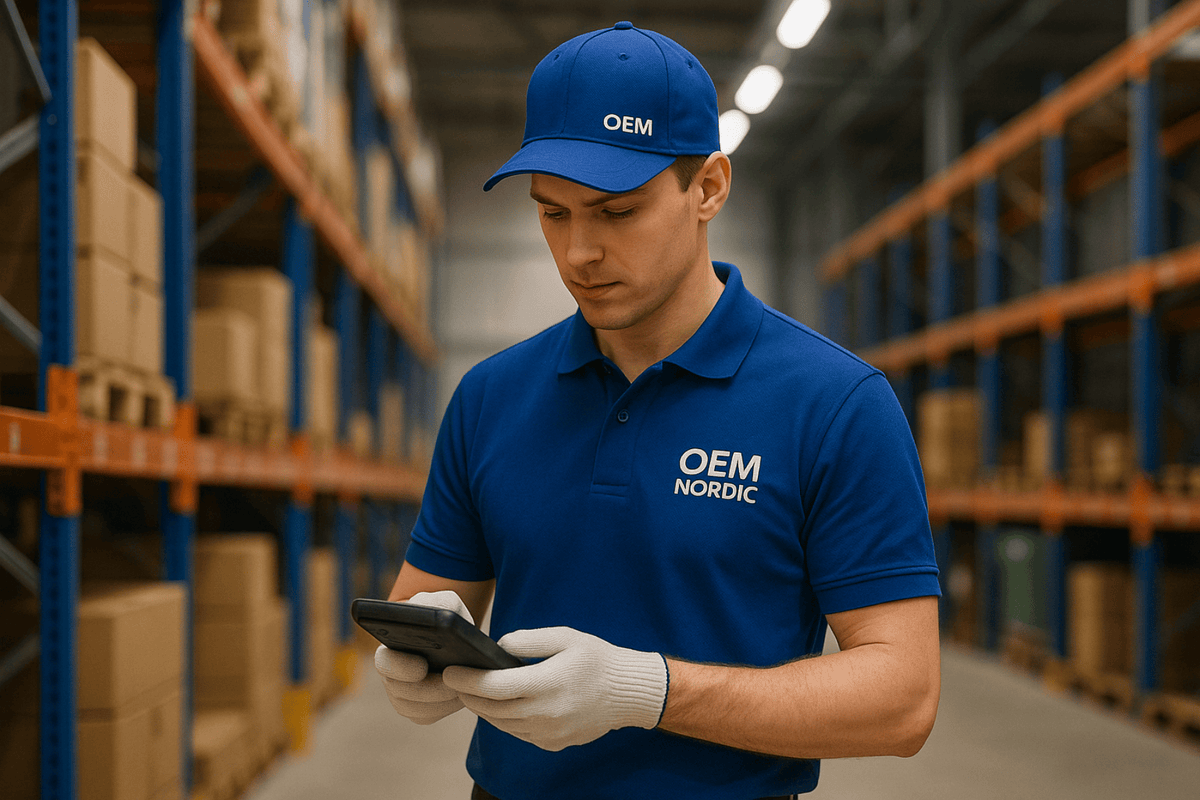 OEM Nordic request for quotation for industrial components and replacement products
