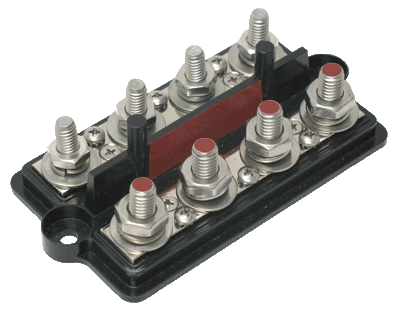VTE 738834N0N14 dual 4-point busbar with 3/8-inch positive and 5/16-inch negative posts