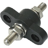 VTE 77231N14 black feed-through power post