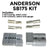 Anderson SB 175 Amp KIT of 2 connectors select housing color and wire gauge - Battery Connector