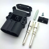 REMA BATTERY CONNECTOR DIN 320, PLUG with contacts, Battery Acid Resistant Housing - OEM NORDIC - Quality Parts Distribution