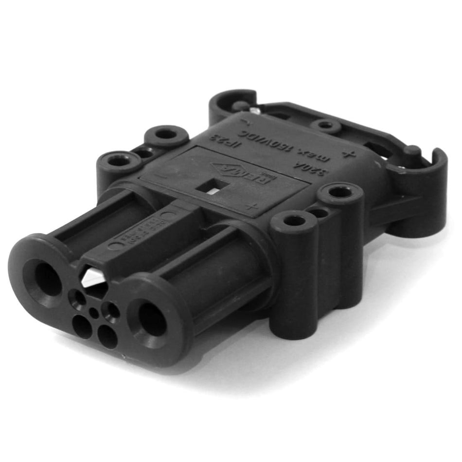 REMA BATTERY CONNECTOR DIN 320, SOCKET with contacts, Battery Acid Resistant Housing - OEM NORDIC - Quality Parts Distribution