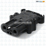 REMA BATTERY CONNECTOR DIN 320, SOCKET with contacts, Standard Black Housing - OEM NORDIC - Quality Parts Distribution