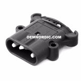 REMA BATTERY CONNECTOR DIN 80, PLUG with contacts, Battery Acid Resistant Housing - OEM NORDIC - Quality Parts Distribution